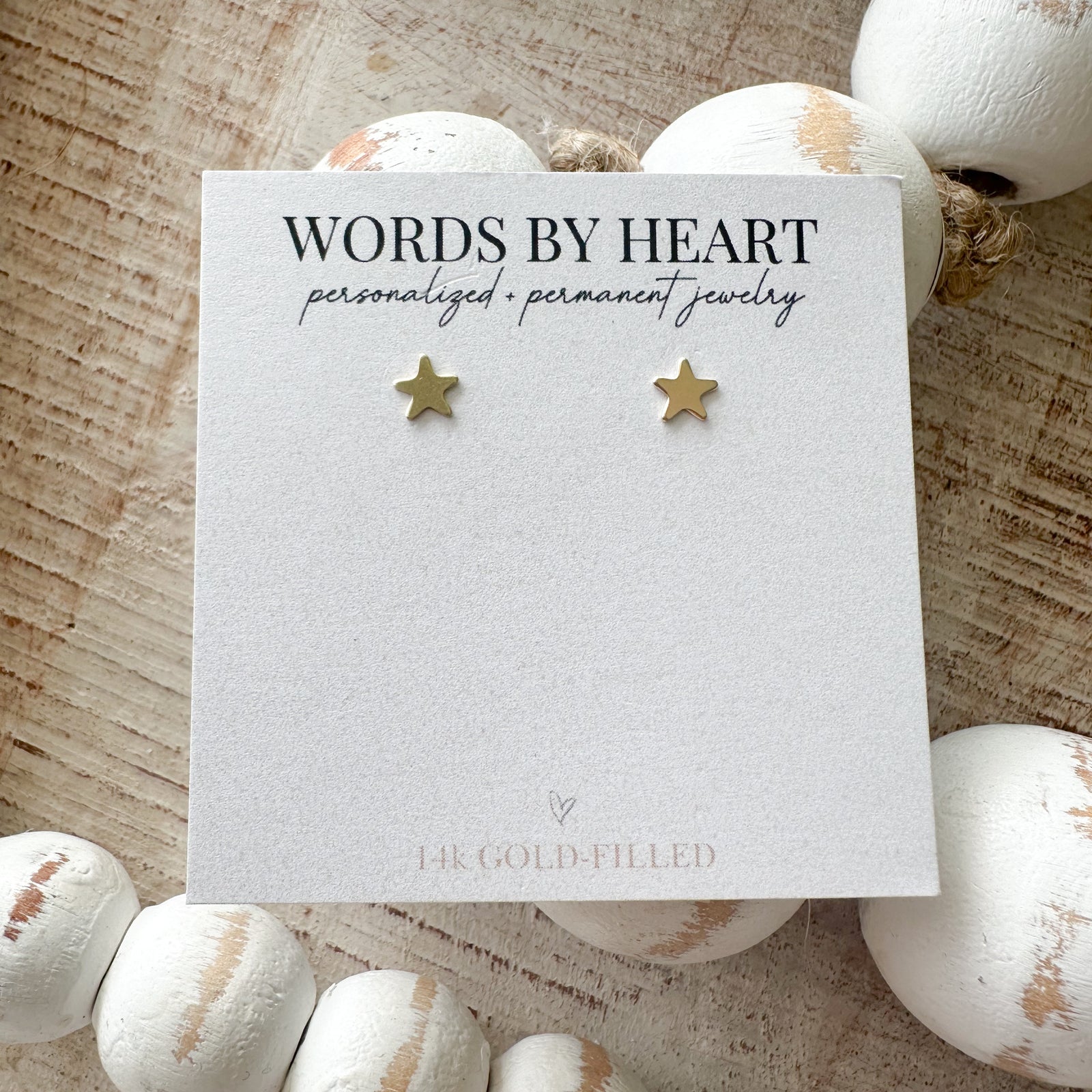 Solid Star Post Earrings