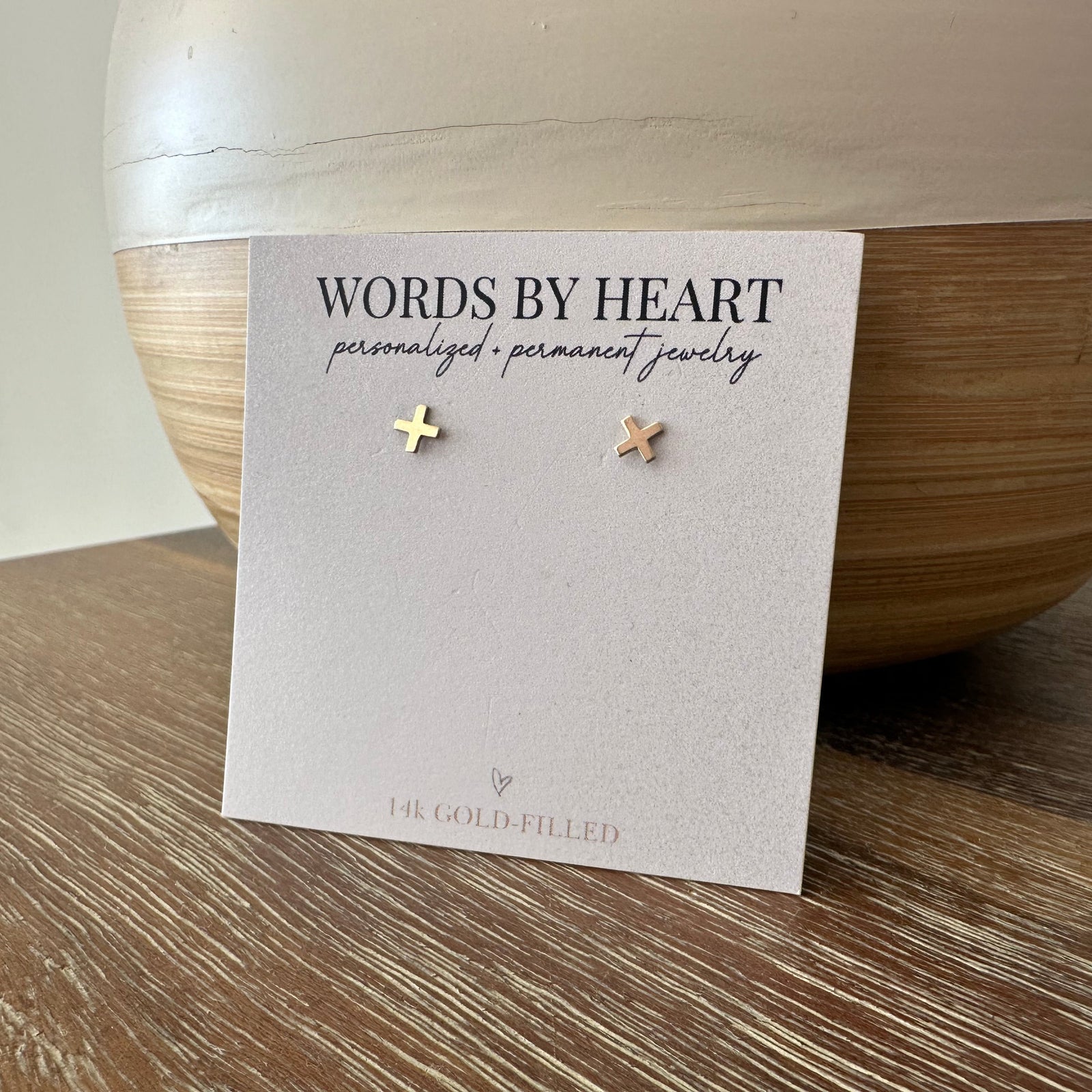 Mini X Post Earrings