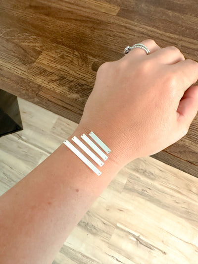 4.5mm Skinny Bracelet Bar Blanks