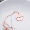 Words By Heart:Personalized Inspirational Single Word, 3/4" Disc:Asheville, NC