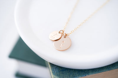 Personalized Disc Combo Necklace