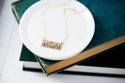 Landscape Scene Necklace