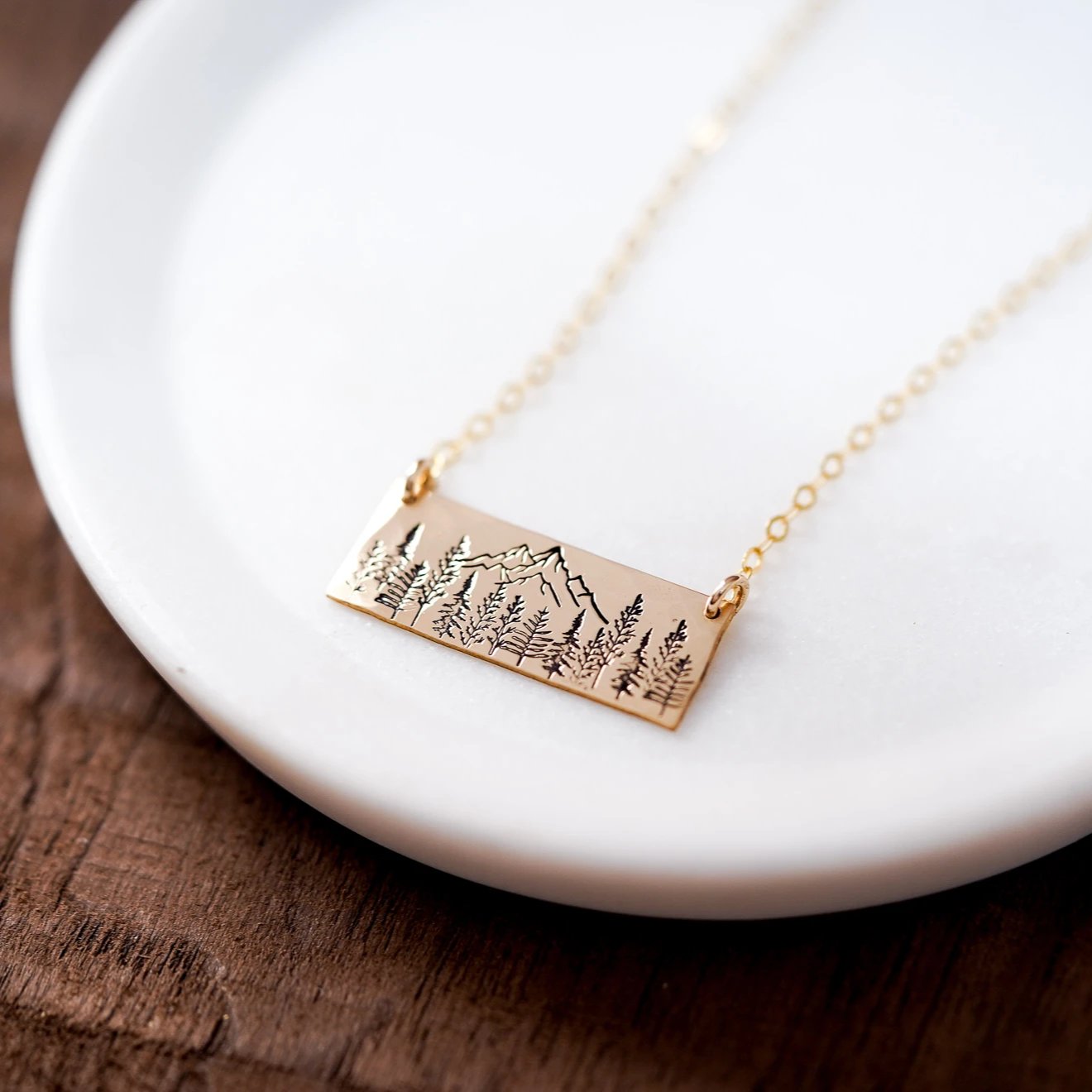 Mountain Soul - Landscape Scene Necklace