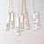 Words By Heart:Personalized Vertical Bar Necklace:Asheville, NC