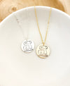 Mixing Some Love Disc Necklace
