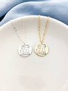 Mixing Some Love Disc Necklace