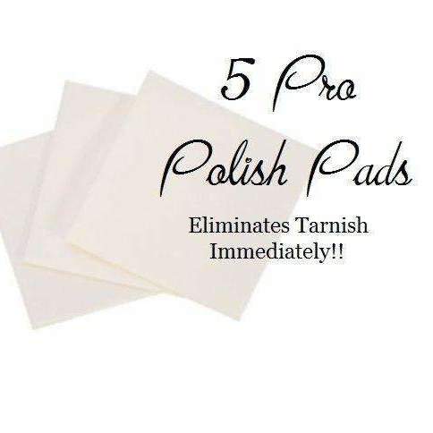 Words By Heart:Five Pro Polish Pads.  Best Tarnish Remover EVER.:Asheville, NC